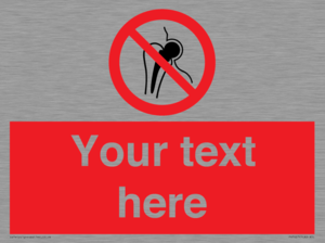 Custom prohibition No metallic implants